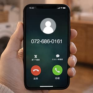 「0726860161」はJFRカードから着信